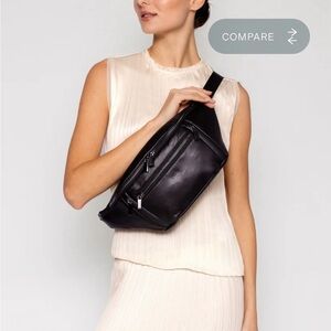 Caraa Cloud Black Sling Bag